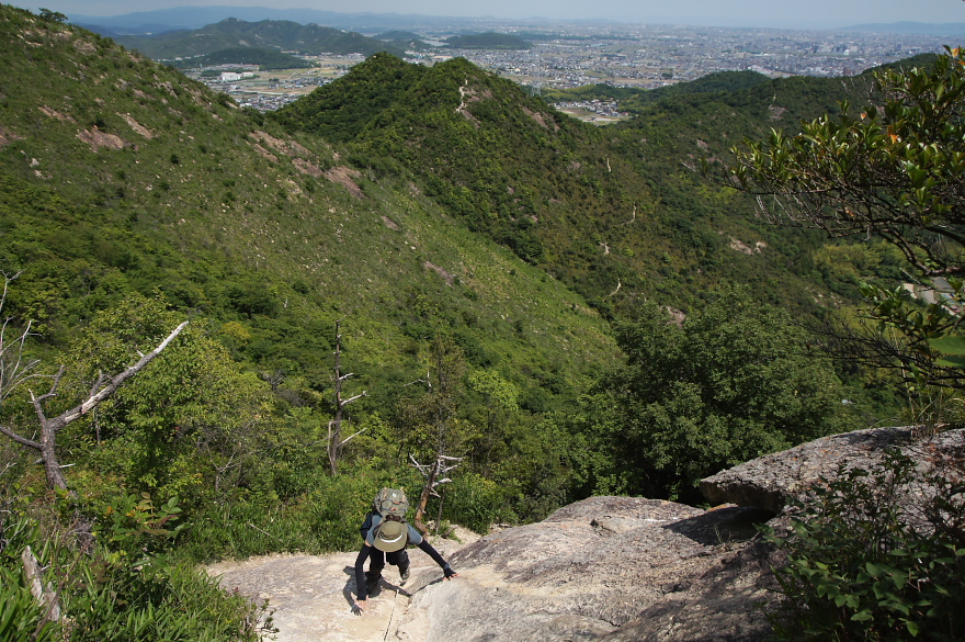 高御位山を登った 高御位山を登った