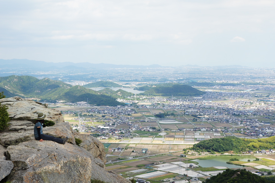 高御位山を登った 高御位山を登った