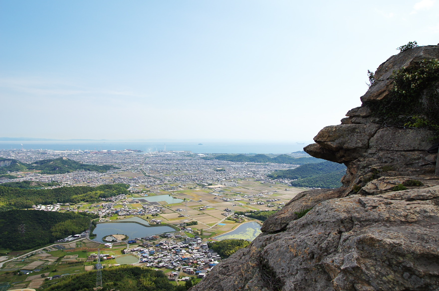 高御位山を登った 高御位山を登った