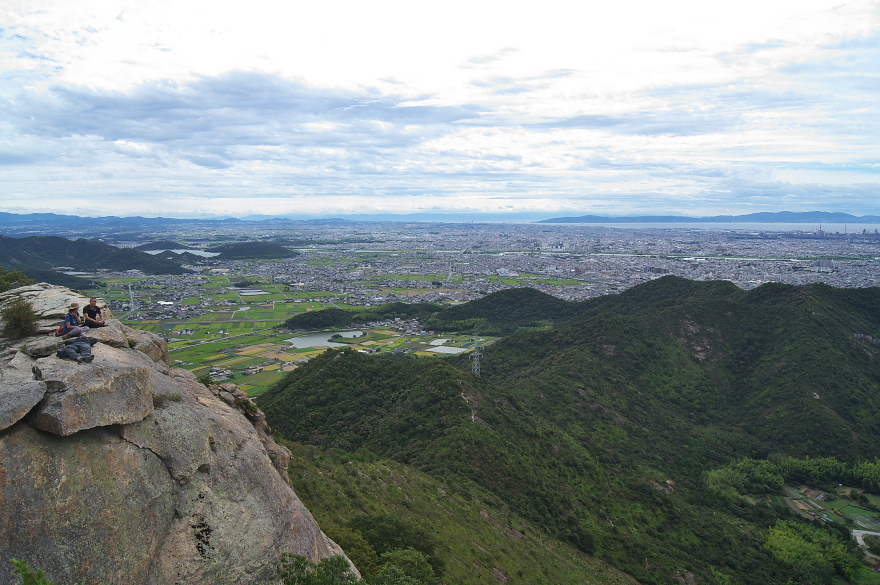 台風が来る前に山歩き 台風が来る前に山歩き