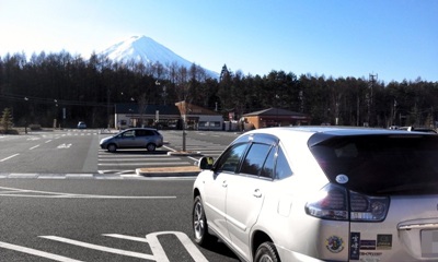 フォレストモールからの富士山②