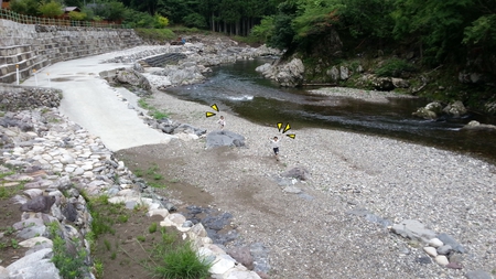 2015年6月27日 円空の里 なごみ村キャンプ場。