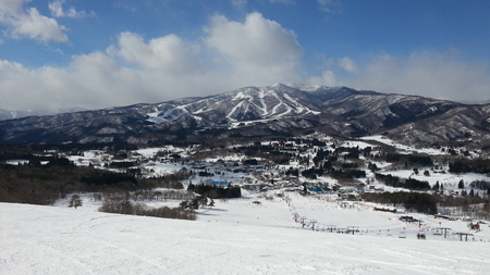 2015年1月10日 ひるがの高原スキー場。