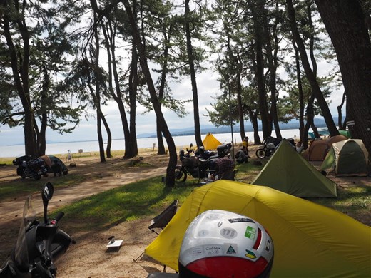 NOMADI CAMP@琵琶湖 ~ 湖面を渡る風を受けてユルユルと ~ NOMADI CAMP@琵琶湖 ~ 湖面を渡る風を受けてユルユルと ~