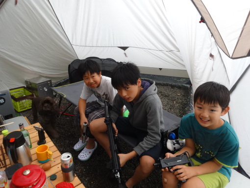 R413のんびり山伏オートキャンプ場　2014/7/20・21