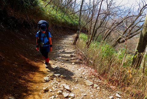 石尾根縦走で今年最初のテン泊登山♪ 石尾根縦走で今年最初のテン泊登山♪