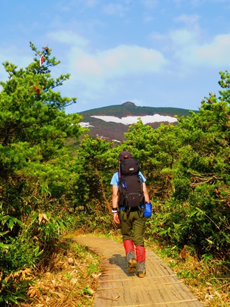 安達太良山だ! 本当の空だ!! 安達太良山だ! 本当の空だ!!