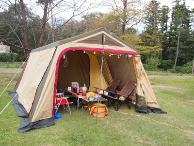 休暇村越前三国　１日目　今回は福井県観光キャンプです　