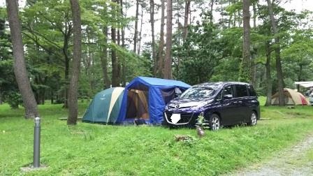 初めてのキャンプ 三瓶山北の原キャンプ場 初めてのキャンプ 三瓶山北の原キャンプ場
