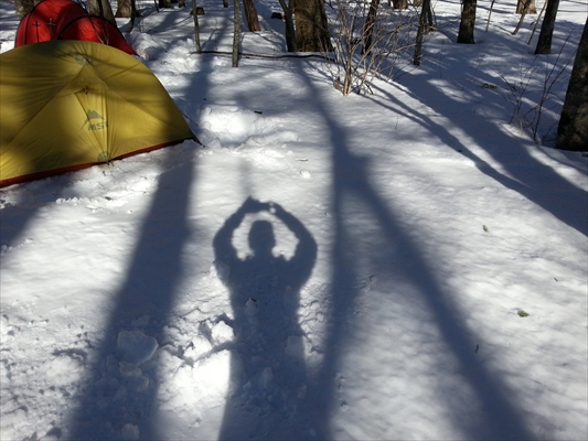 上高地で雪上キャンプ~♪ ② 上高地で雪上キャンプ~♪ ②