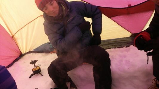 上高地で雪上キャンプ~♪ ② 上高地で雪上キャンプ~♪ ②