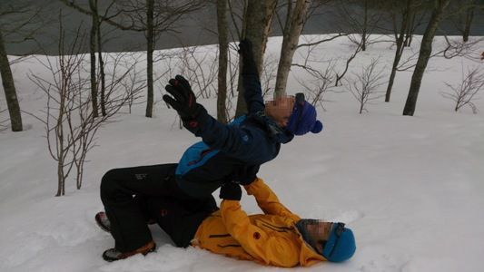 上高地で雪上キャンプ~♪ ② 上高地で雪上キャンプ~♪ ②