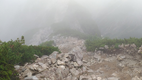 白馬三山縦走~♪② 白馬三山縦走~♪②