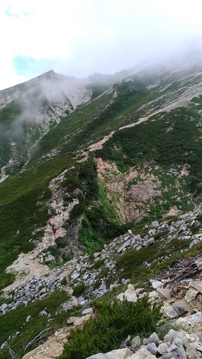 白馬三山縦走~♪② 白馬三山縦走~♪②