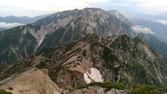 白馬三山縦走~♪② 白馬三山縦走~♪②
