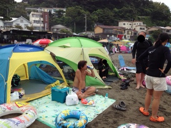 伊豆海水浴キャンプ’14〜アドベンチャーファミリーキャンプ場〜③