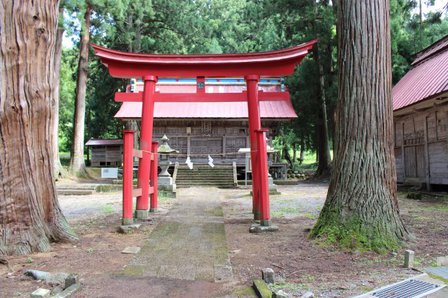 長野県下水内郡栄村 北野天満宮 長野県下水内郡栄村 北野天満宮