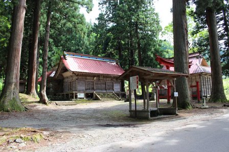 長野県下水内郡栄村 北野天満宮 長野県下水内郡栄村 北野天満宮