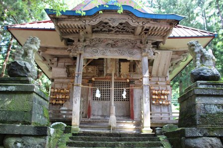 長野県下水内郡栄村 北野天満宮 長野県下水内郡栄村 北野天満宮