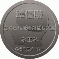 ヒカタムのメダル
