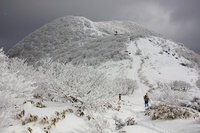 * 冬の那岐山登山 * 岡山県 奈義町
