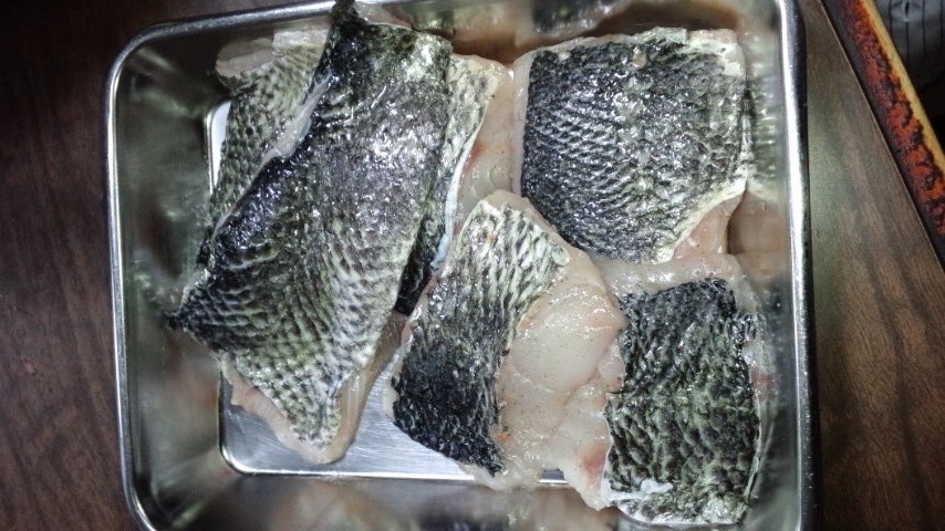 スズキ料理後、ウェーディング♪