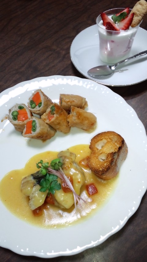 スズキ料理後、ウェーディング♪