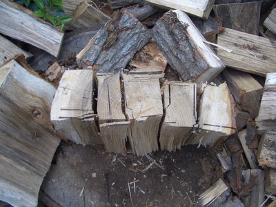 薪の割り方　ﾊﾟｰﾄ2