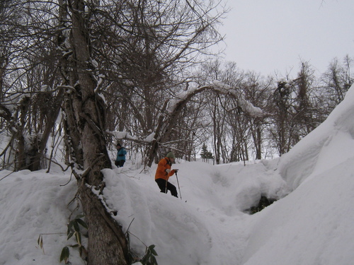 リベンジスノーハイク in SAHINA