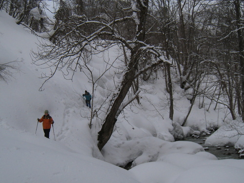 リベンジスノーハイク in SAHINA