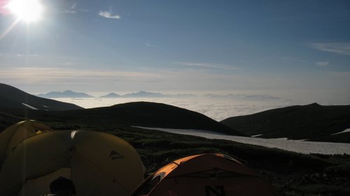 男二人の初山行 in 上ホロ縦走