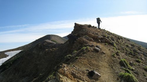 男二人の初山行 in 上ホロ縦走