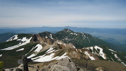男二人の初山行 in 上ホロ縦走