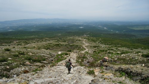男二人の初山行 in 上ホロ縦走
