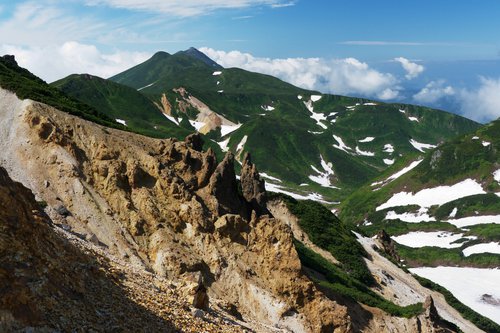 知床連山 世界遺産の上を歩く ep,2