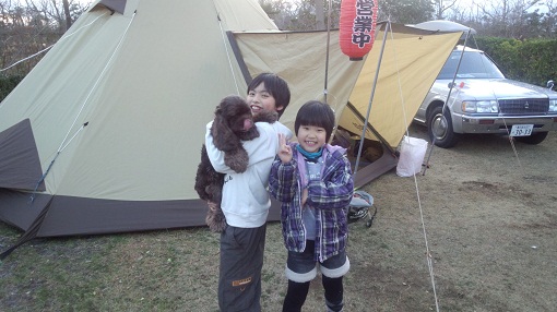日川浜AC年越し＆初日の出キャンプ2012～2013