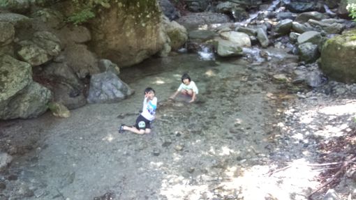 接待キャンプなのか?山伏オートキャンプ2013/07/14~15
