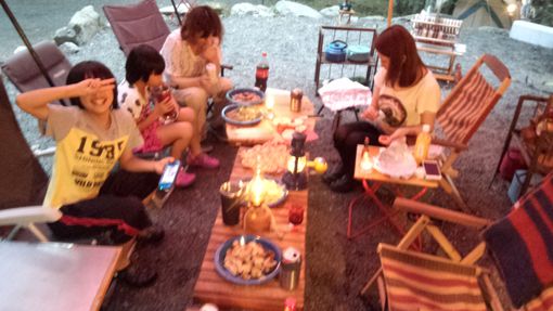 避暑キャンプ。。。山伏AC 2013/07/27~28
