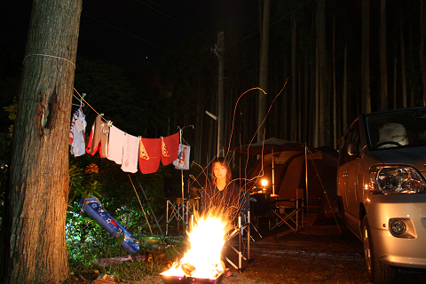 SWのキャンプ