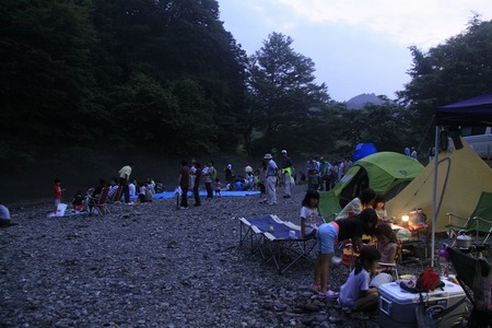蛍観賞キャンプ2011  吉田材木店１