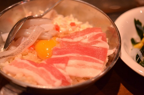 風月のお好み焼き