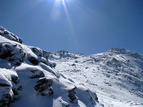 念願の山へ。