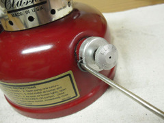 Coleman 502A -ポンプカップ交換-