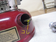 Coleman 502A -ポンプカップ交換-