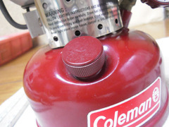 Coleman 502A -ポンプカップ交換-