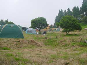 200508伊豆キャンプ詳細 2日目牧場の家キャンプ場