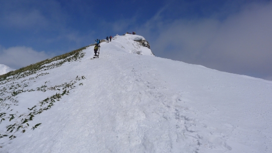 谷川岳へ雪山登山~♪