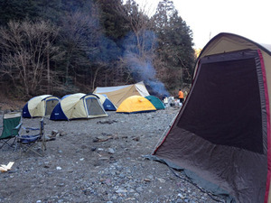 今年初出撃!っていうか久々キャンプ(笑)