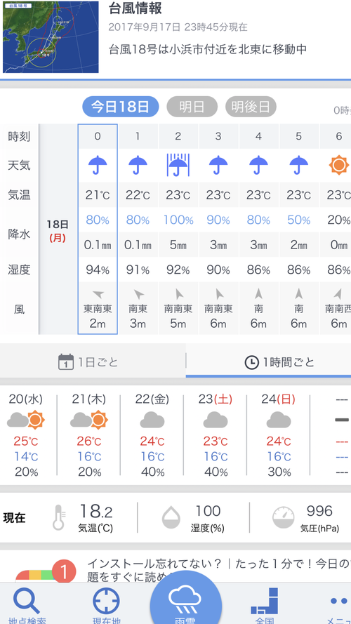 #42 台風の様子を見ながら出撃したのはキャンプアンドキャビンズ②