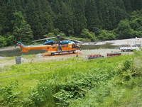 根尾川上流を歩く